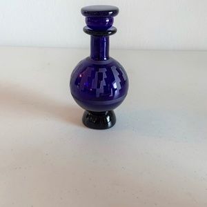 Correia Art Glass 1990  Limited Edition Perfume Bottle Collectible Rare.
